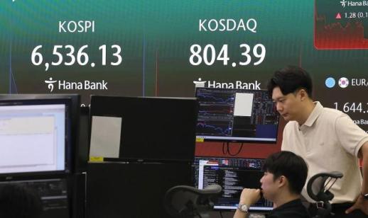 美 기술주 부진·외국인 매물 폭탄에 코스피 3%대 급락