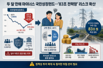 두 달 만에 마이너스 국민성장펀드…83조 전력망 리스크 확산