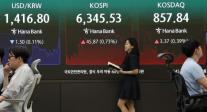 코스피 0.73% 오른 6345.53 마감…삼성전자 4%대 강세
