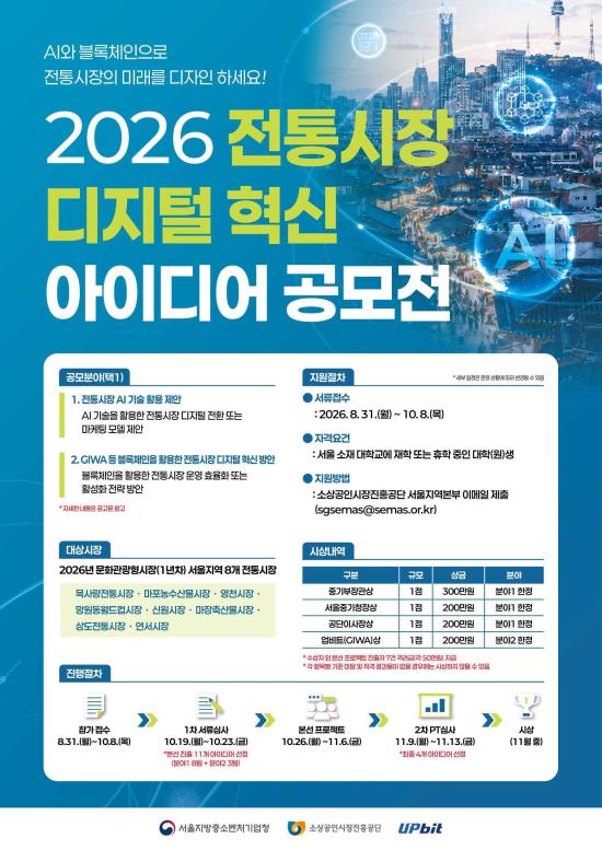두나무, 전통시장에 AI·블록체인 심는다…기술 상생 실험 본격화