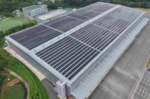 韩国轮胎在金山工厂建设5兆瓦太阳能系统，年减排3061吨碳