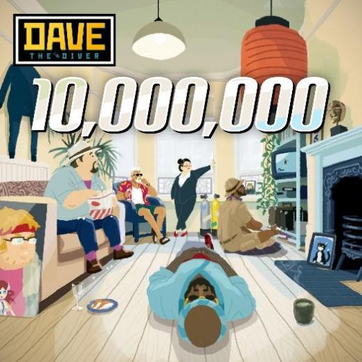 Dave the Diver tops 10 million in a Korean first