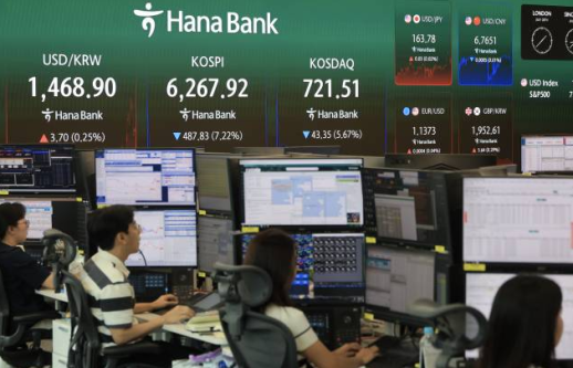 KOSPI closes below 7,000 as foreign selloff outweighs chip exports