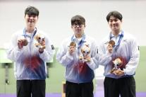 [AG 2026] 한국 사격, 남자 공기소총 단체전 동메달…중국은 세계신기록 명중