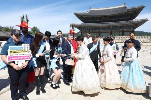 景福宫成访韩外国游客最热门景点 去年接待游客278万人次