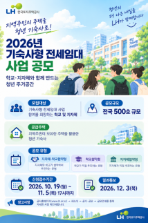 서울대 이어 전국으로…LH, 기숙사형 전세임대 500호 공급