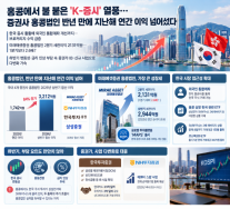 홍콩서 불붙은 K-증시 열풍…증권사 홍콩법인 반년 만 지난해 실적 돌파