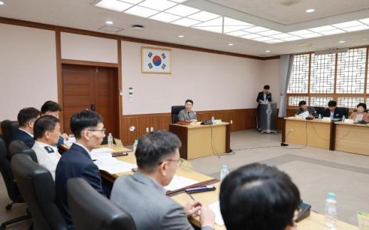 함평县加强国庆大典和全国歌唱比赛的安全管理