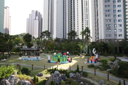 大宇建设在普鲁吉奥小区推出体验型“快闪花园”