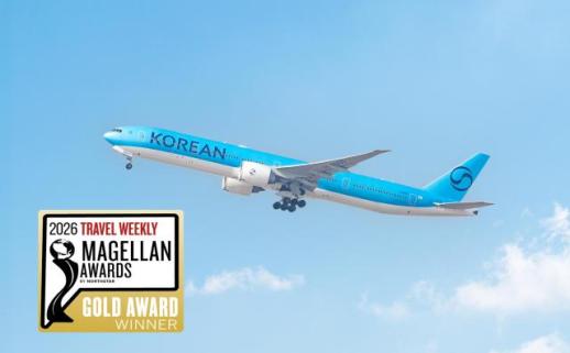 大韩航空在2026年马哲兰奖中获8项大奖，证明服务竞争力