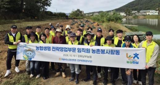 [보험업계 스냅샷] NH농협생명, 인천 강화 고구마 농가 찾아 농촌일손돕기 실시 外