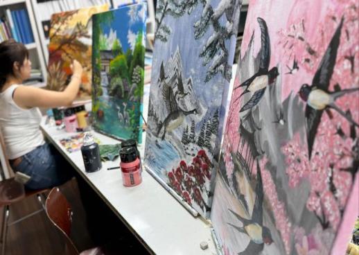 Seoul youth art show asks what to remember in AI era