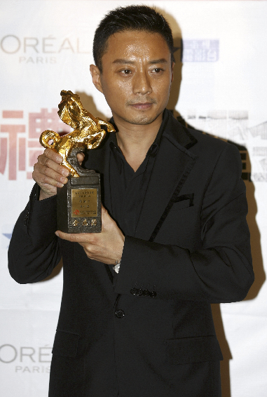 [영문] Zhang Hanyu wins best leading actor for Taiwan film awards  