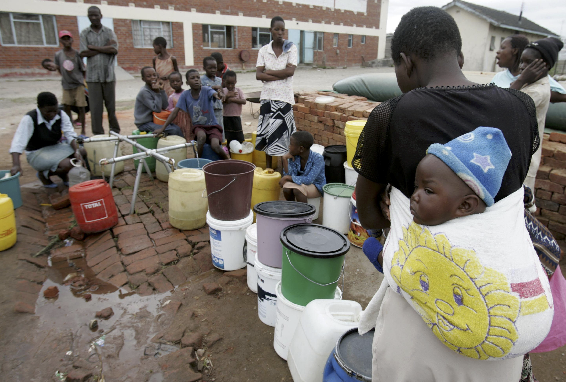[영문] Zimbabwe: Cholera introduced by West 
