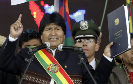[영문] New constitution takes effect in Bolivia