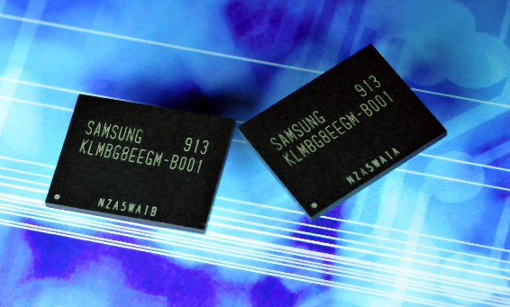 三星量产30纳米32GB存储芯片