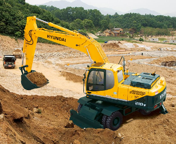 现代重工业推出21吨级新型挖掘机