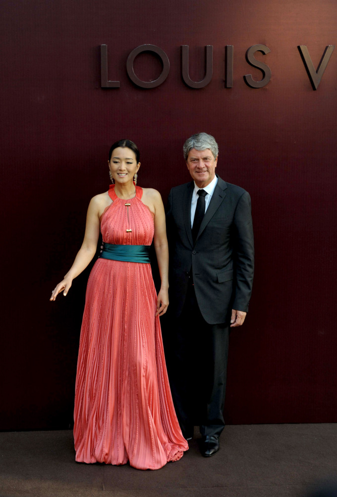 巩俐出席路易威登展览
