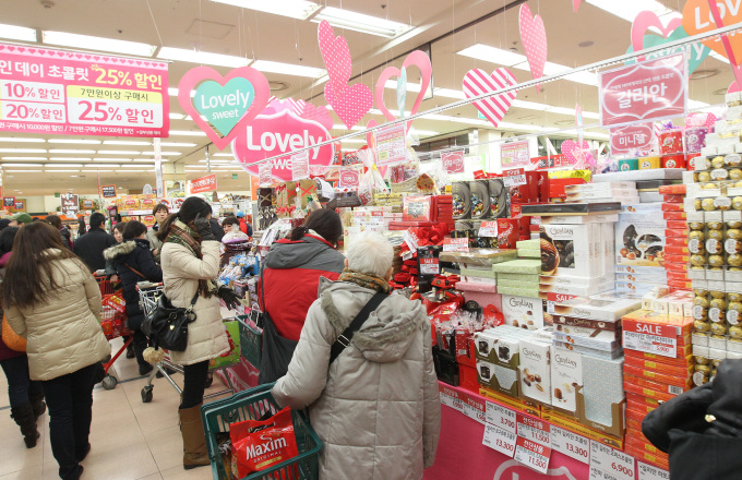 巧克力“韩”情脉脉