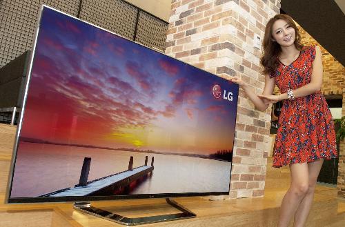 <新品帮>LG推出60英寸影院三维立体智能电视机