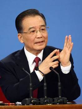 温家宝：黄岩岛是中国固有领土 不存在主权争议