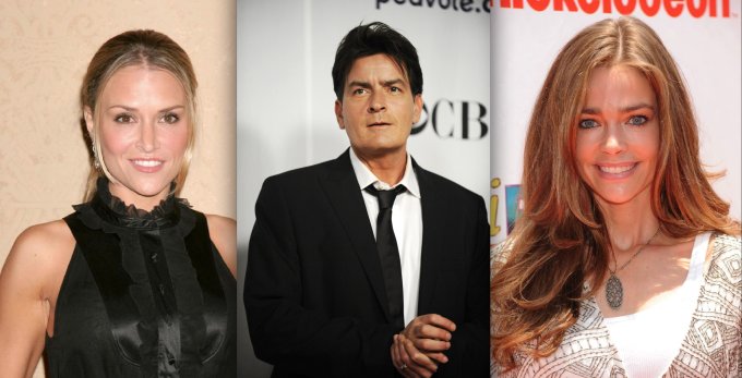Charlie Sheen’s 2nd Ex-wife will take care of 3rd Ex-wife’s twin babies while Mommy’s in the Rehab