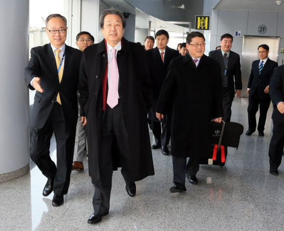 朴槿惠特使团抵京 为构建韩中信赖关系创造契机