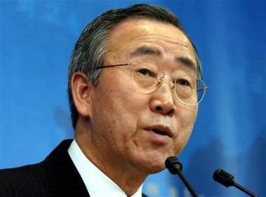 联合国秘书长潘基文指责北韩挑衅国际社会稳定