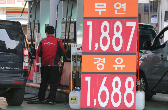 首尔汽油交易价跌破2000韩元