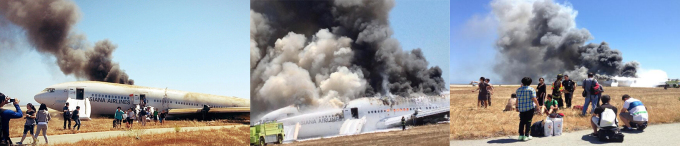 韩亚航空客机美国失事 载有141名中国乘客
