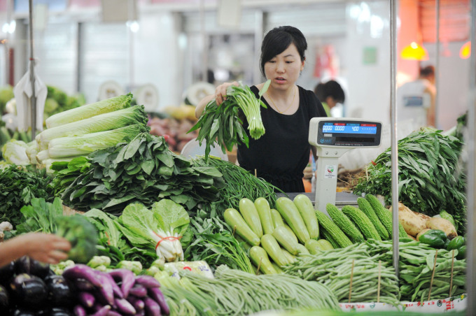 中国商务部：蔬菜价格止涨回落