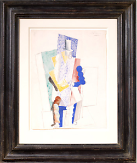 An American man wins a Picasso painting through online charity raffle