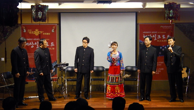 “海上丝绸之路”音乐会以歌会友 增进韩中友谊