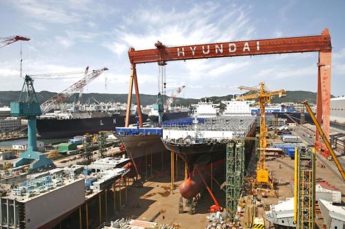 韩国造船业1月订单量赶超中国