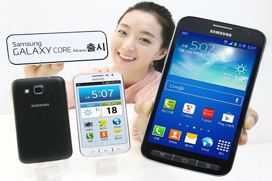 三星电子时隔两年再推3G手机Galaxy Core Advance