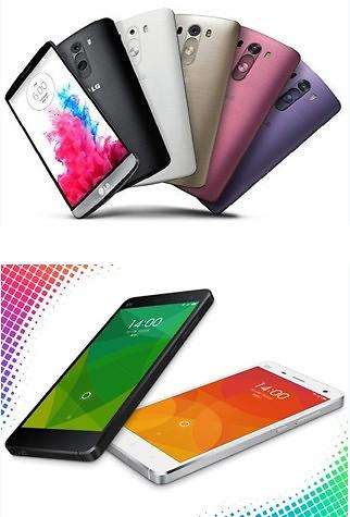 LG G3 VS 小米4 韩中旗舰手机谁最彪悍