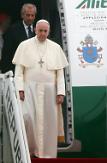 Pope Francis lands in S. Korea for 1st visit to Asia