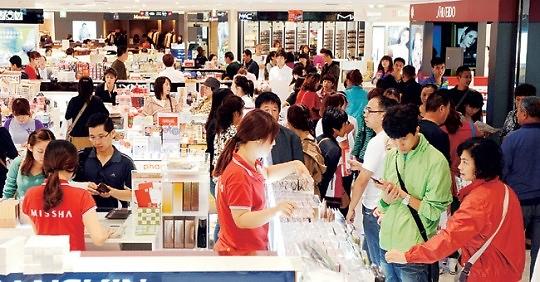 韩国两大免税店二季度销售额再创新高