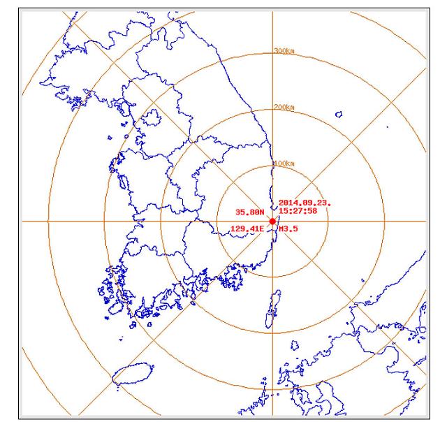 3.5-magnitude earthquake hits Gyeongju