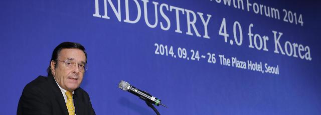 German business leader calls for speeding up in 3 sections to remain competitive in age of Industry 4.0