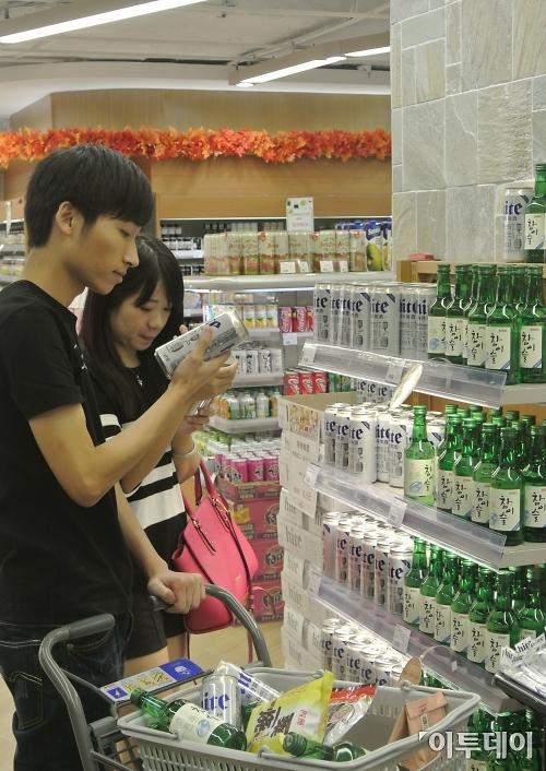 中国商场“食品韩流”现涨势