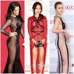 영화제는 신인 노출 전쟁! 노수람 vs 한세아 vs 서리슬…섹시 승자는?