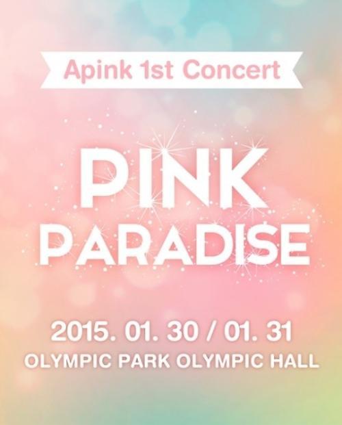 【演出】Apink首场单独演唱会“PINK PARADISE”