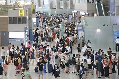韩今年接待外国游客或超1600万 中国人占比近五成