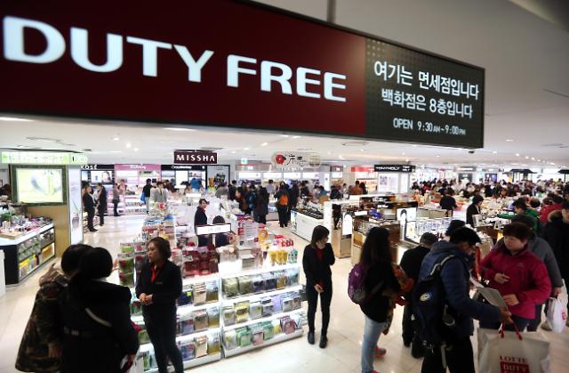 韩免税店市场保持两位数增长 成业界新热点