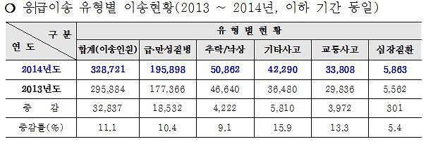 작년 서울시 119구급대 32만명 환자 이송… 구급차서 신생아 5명 태어나 | 아주경제