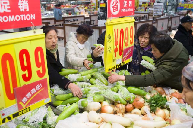 1月份中国CPI同比上涨0.8% 鲜菜价格下降0.6%  