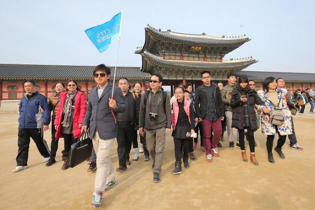 春节期间访韩中国游客将逾12万