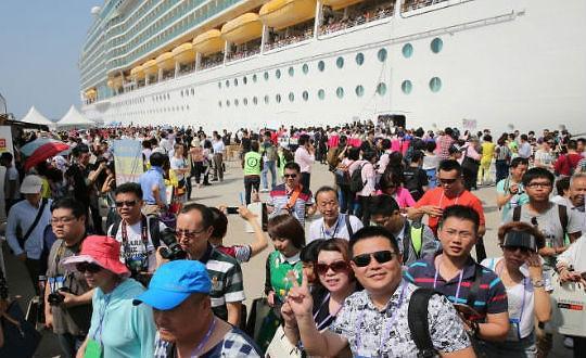 中国游客带动济州经济发展 将打造成国际游轮集散地