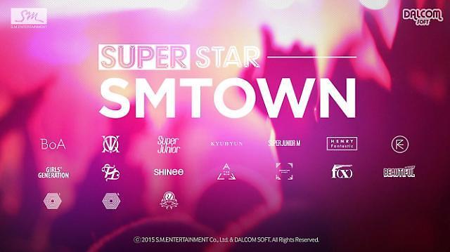DaumKakao牵手触控科技在华发行音乐手游《SuperStar SMTOWN》
